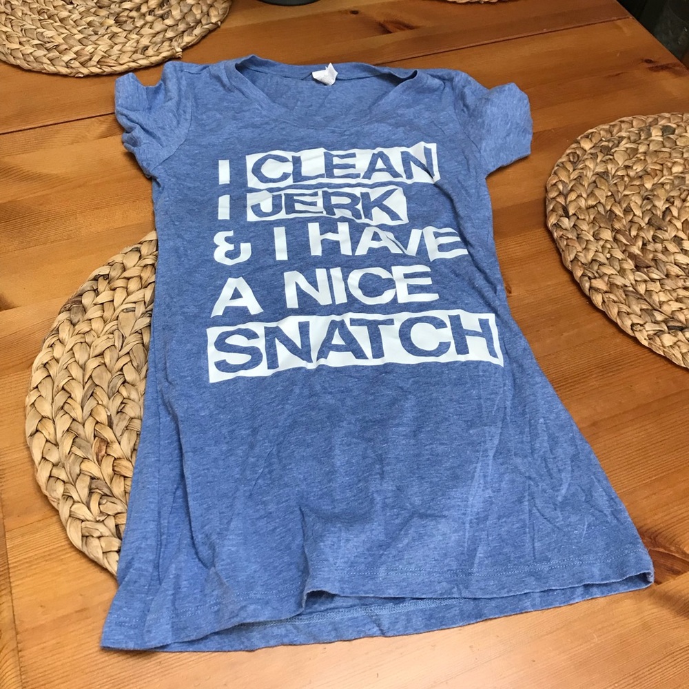 Crossfit workout tee size small
